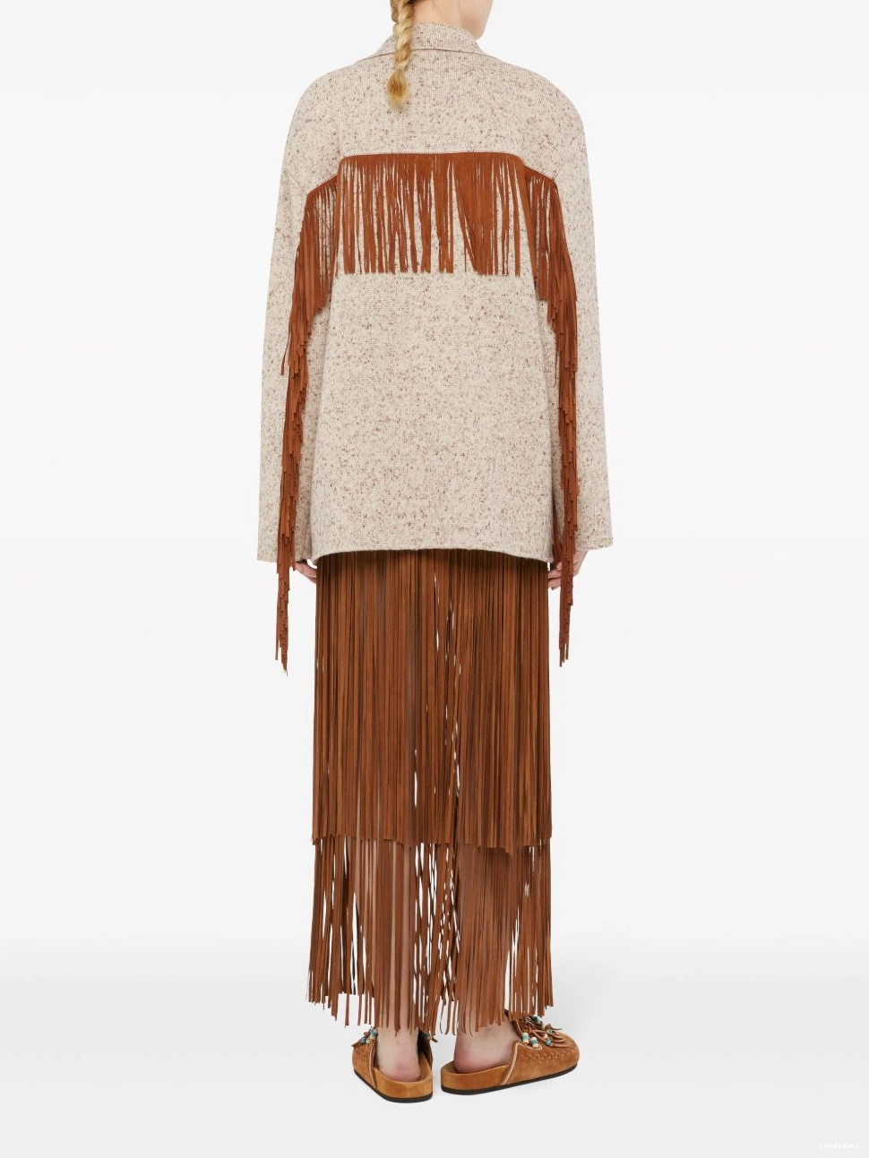 Cheap Alanui Dreamscape blazer fringe Women 0417